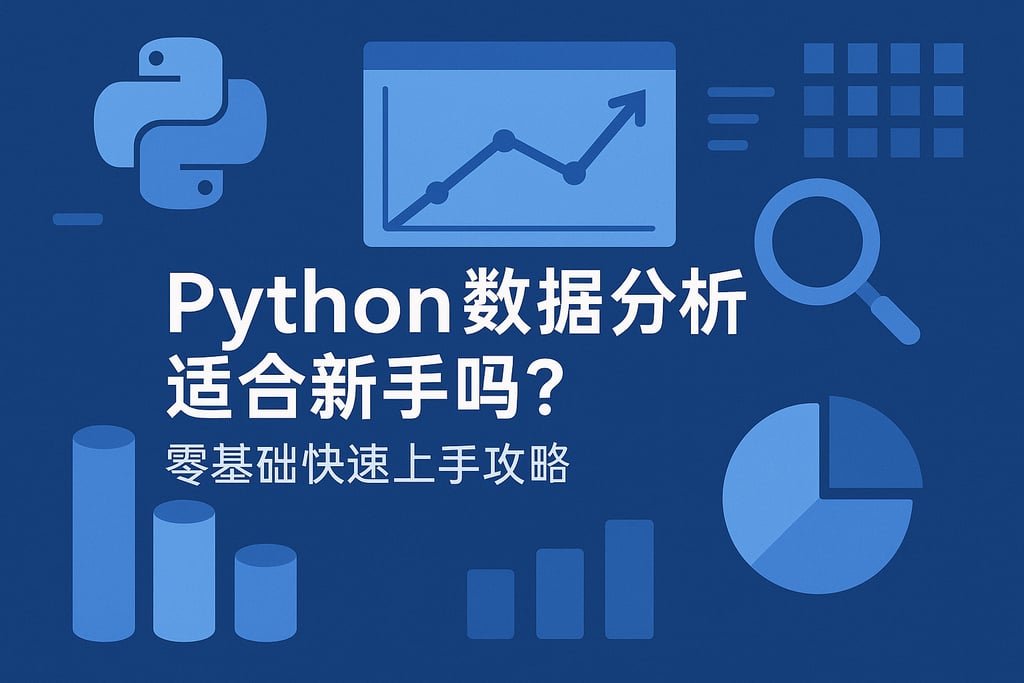 Python数据分析适合新手吗？零基础快速上手攻略