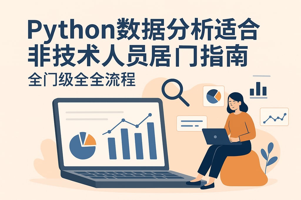 Python数据分析适合非技术人员吗？入门指南全流程