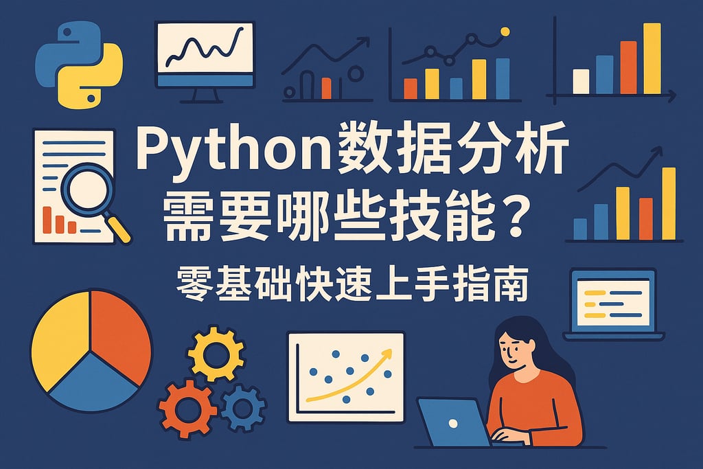 Python数据分析需要哪些技能？零基础快速上手指南