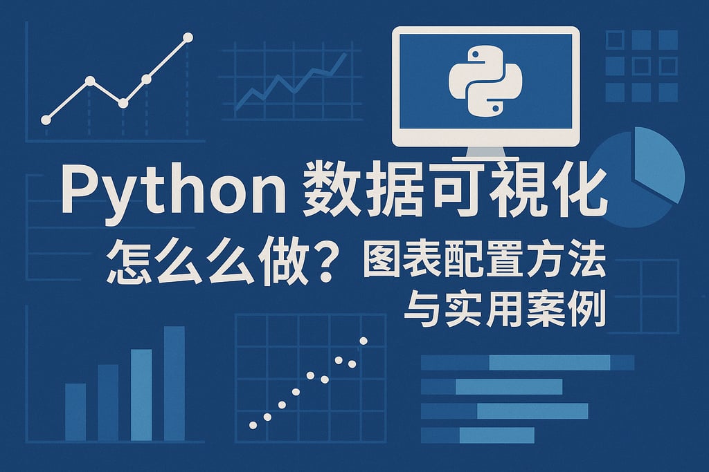 Python数据可视化怎么做？图表配置方法与实用案例