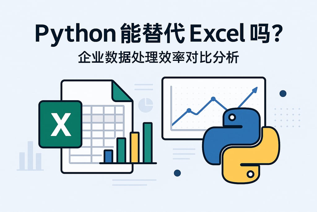 Python能替代Excel吗？企业数据处理效率对比分析