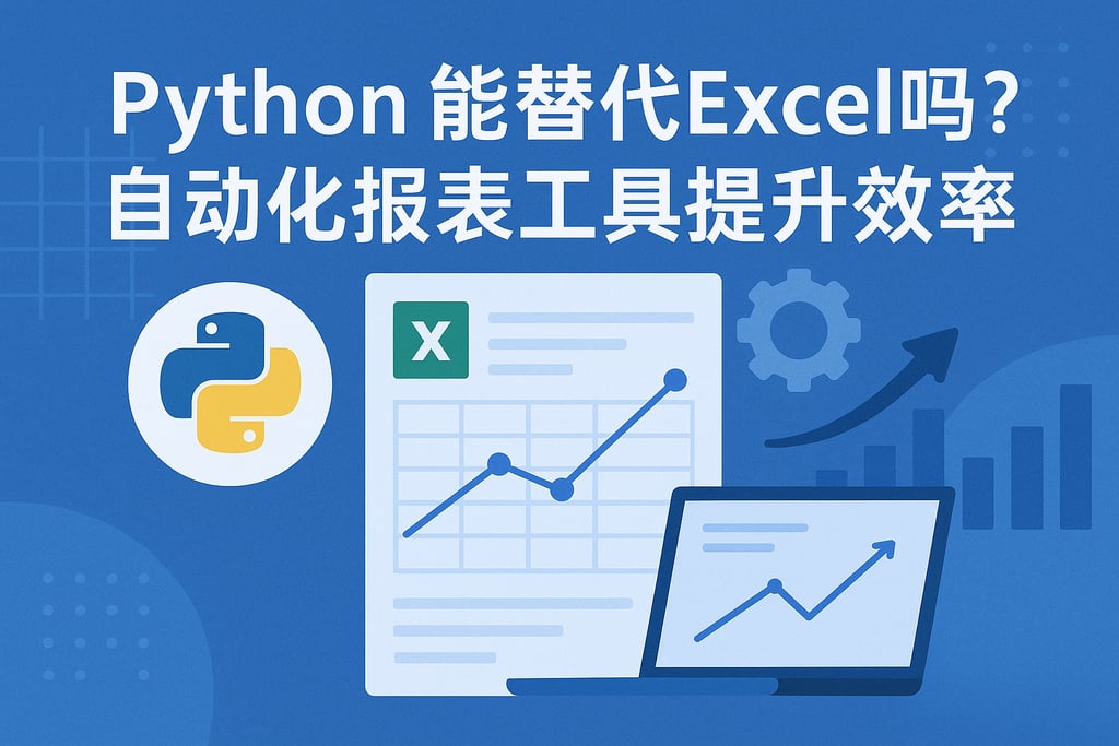 Python能替代Excel吗？自动化报表工具提升效率