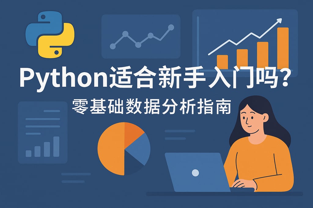Python适合新手入门吗？零基础数据分析指南