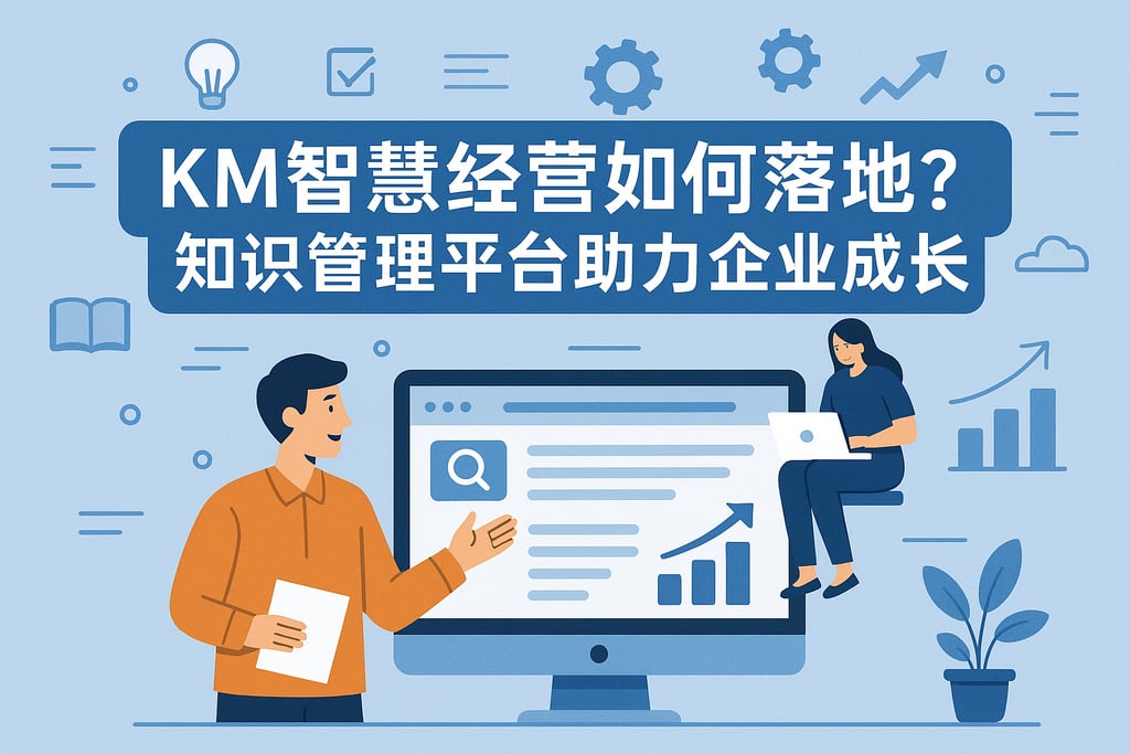 km智慧经营如何落地？知识管理平台助力企业成长