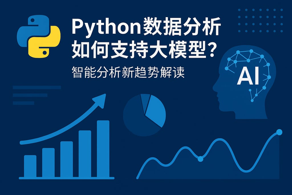 python数据分析如何支持大模型?智能分析新趋势解读 - FineBI数据分析知识库