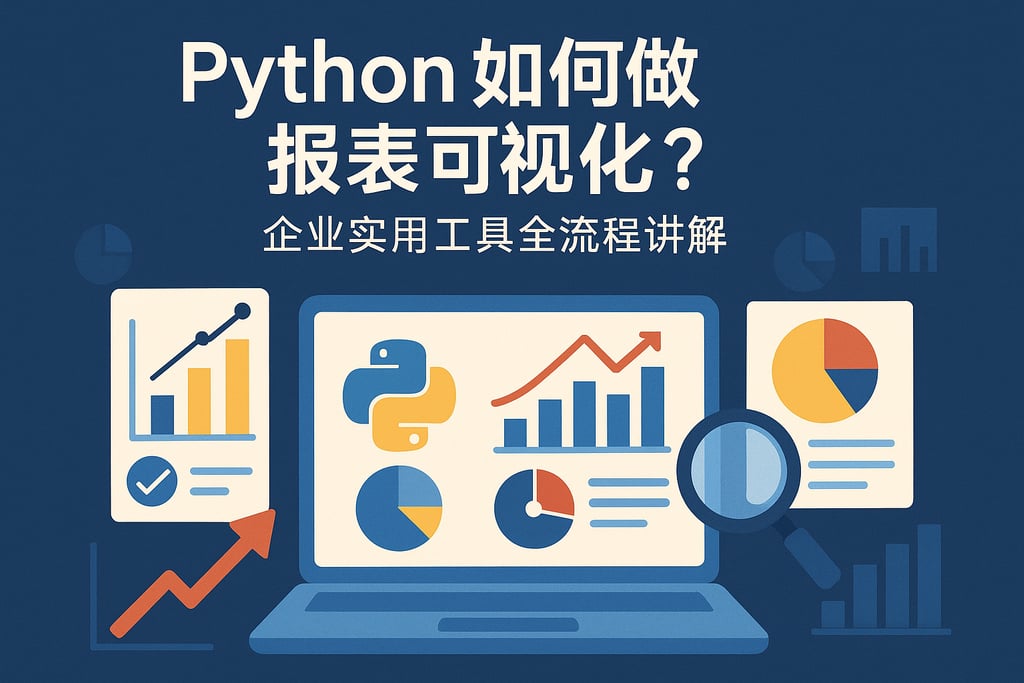 python如何做报表可视化？企业实用工具全流程讲解