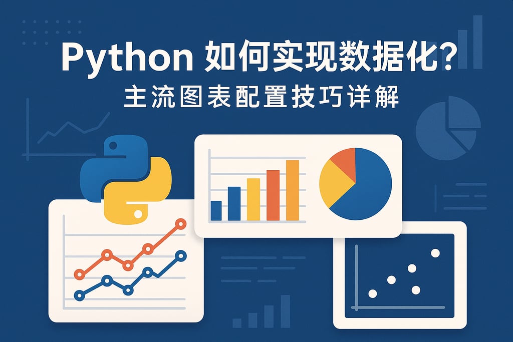 python如何实现数据可视化？主流图表配置技巧详解