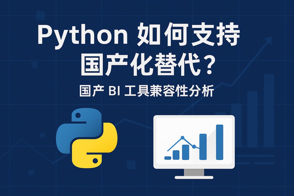 python如何支持国产化替代？国产BI工具兼容性分析