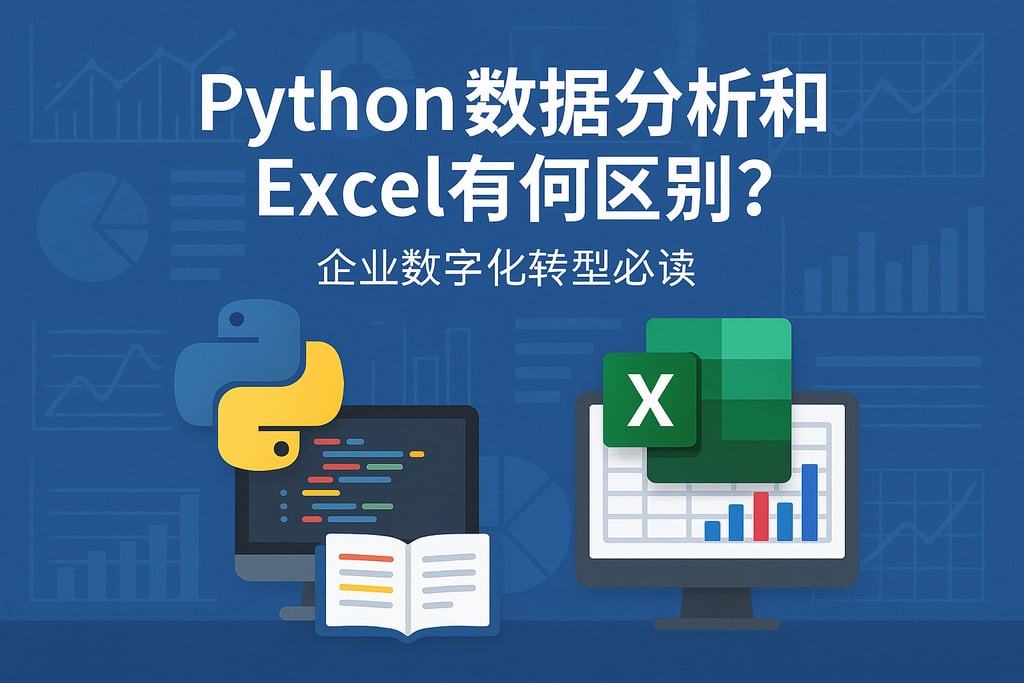 python数据分析和Excel有何区别？企业数字化转型必读