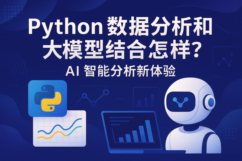 python数据分析和大模型结合怎样？AI智能分析新体验