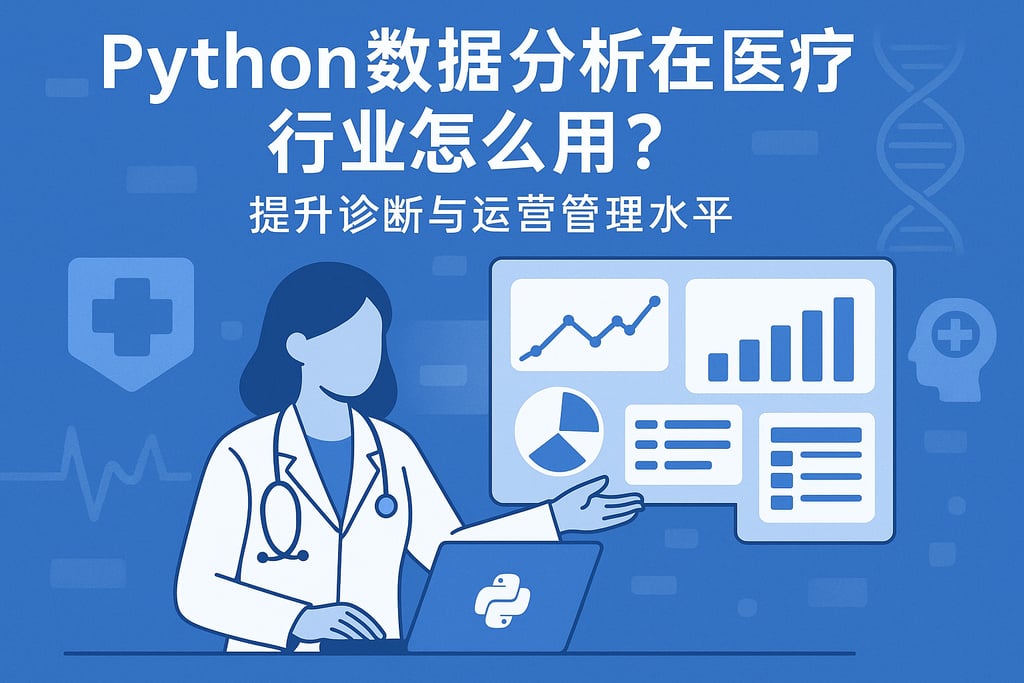 python数据分析在医疗行业怎么用？提升诊断与运营管理水平