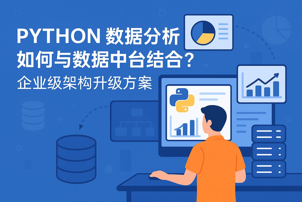 python数据分析如何与数据中台结合？企业级架构升级方案
