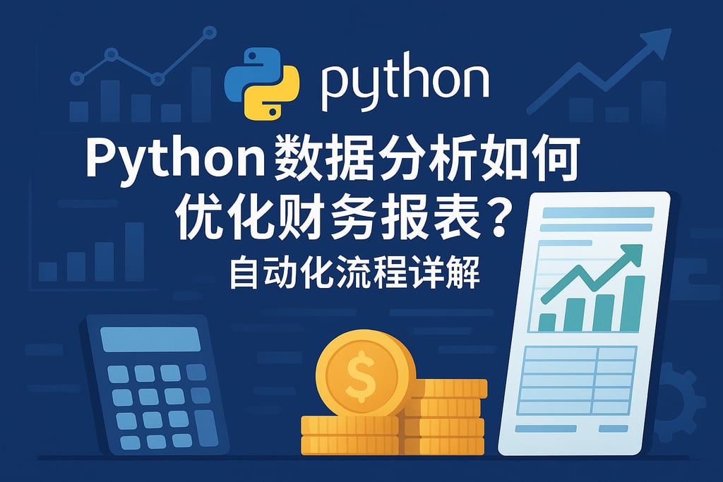 python数据分析如何优化财务报表？自动化流程详解