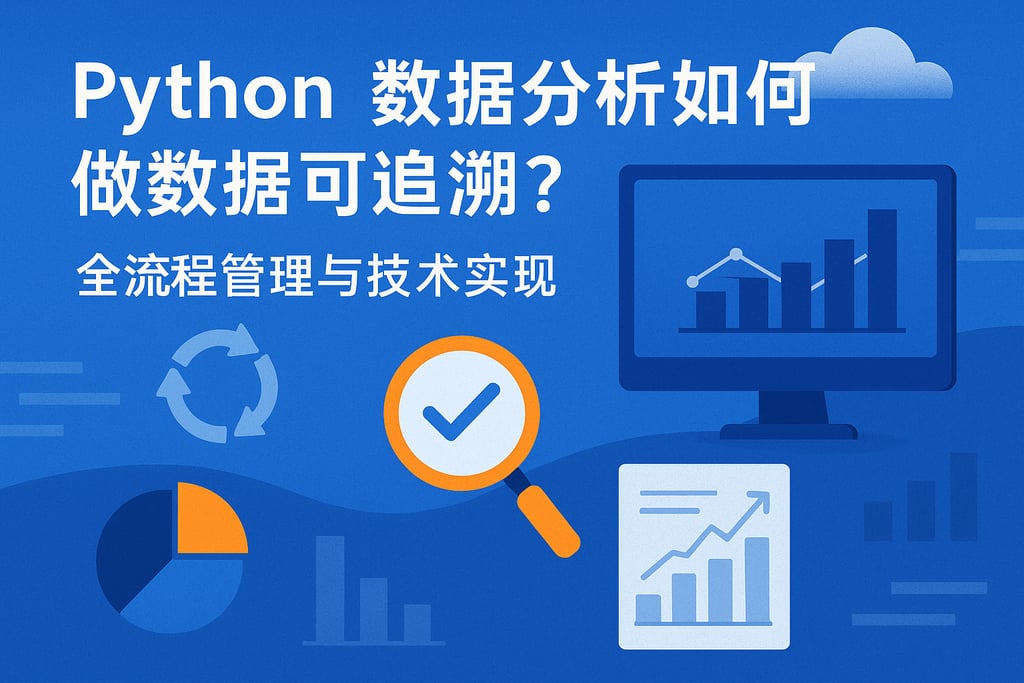 python数据分析如何做数据可追溯？全流程管理与技术实现