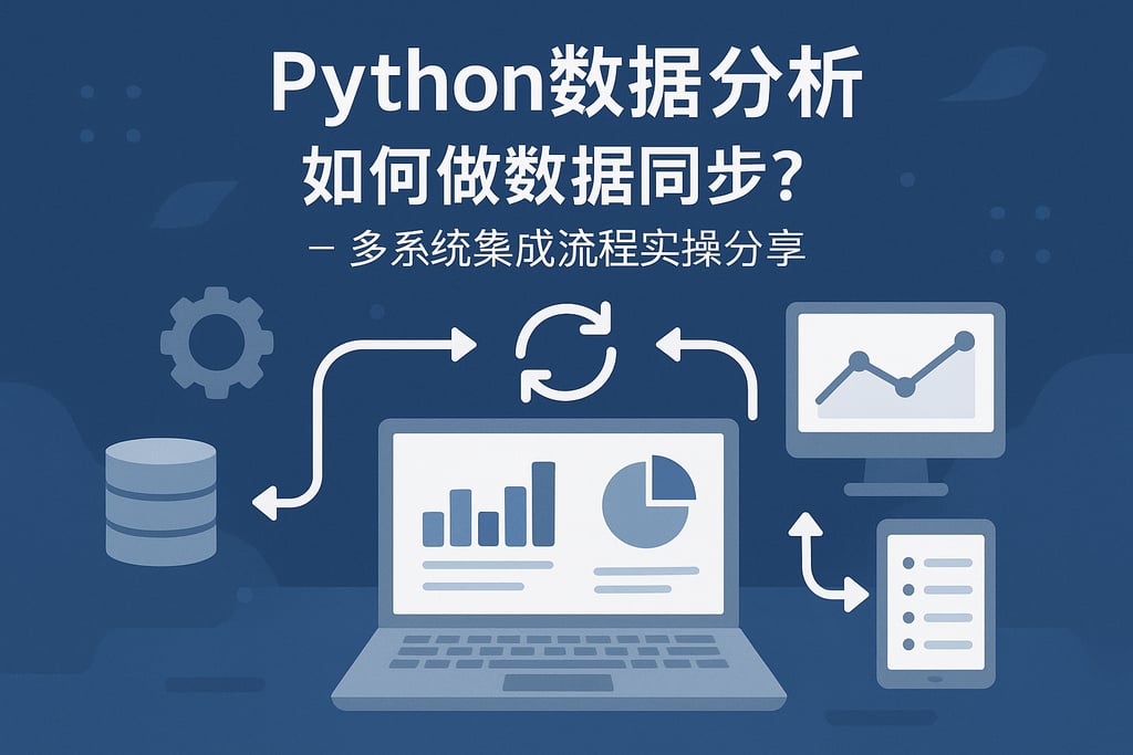 python数据分析如何做数据同步？多系统集成流程实操分享