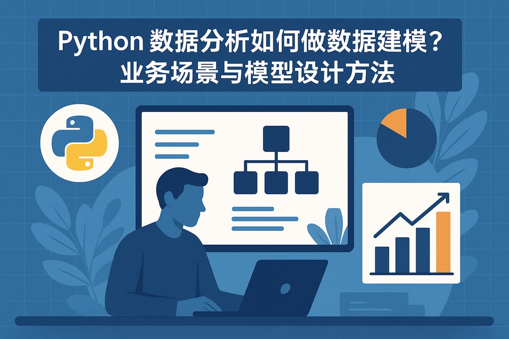 python数据分析如何做数据建模？业务场景与模型设计方法