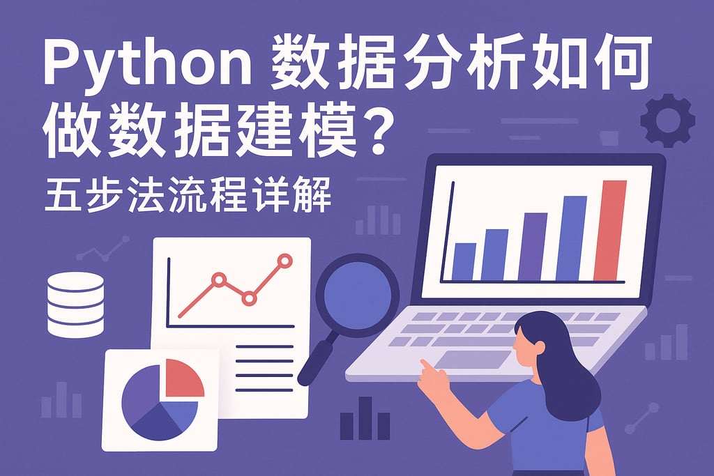 python数据分析如何做数据建模？五步法流程详解