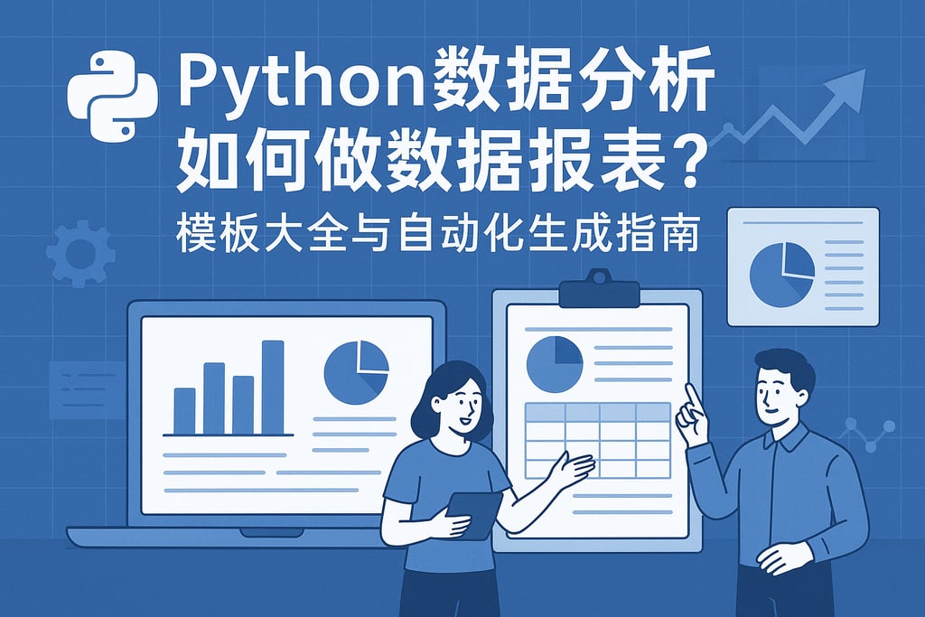 python数据分析如何做数据报表？模板大全与自动化生成指南