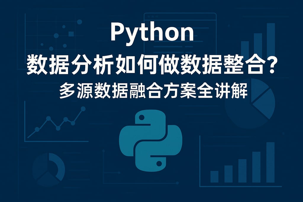 python数据分析如何做数据整合？多源数据融合方案全讲解