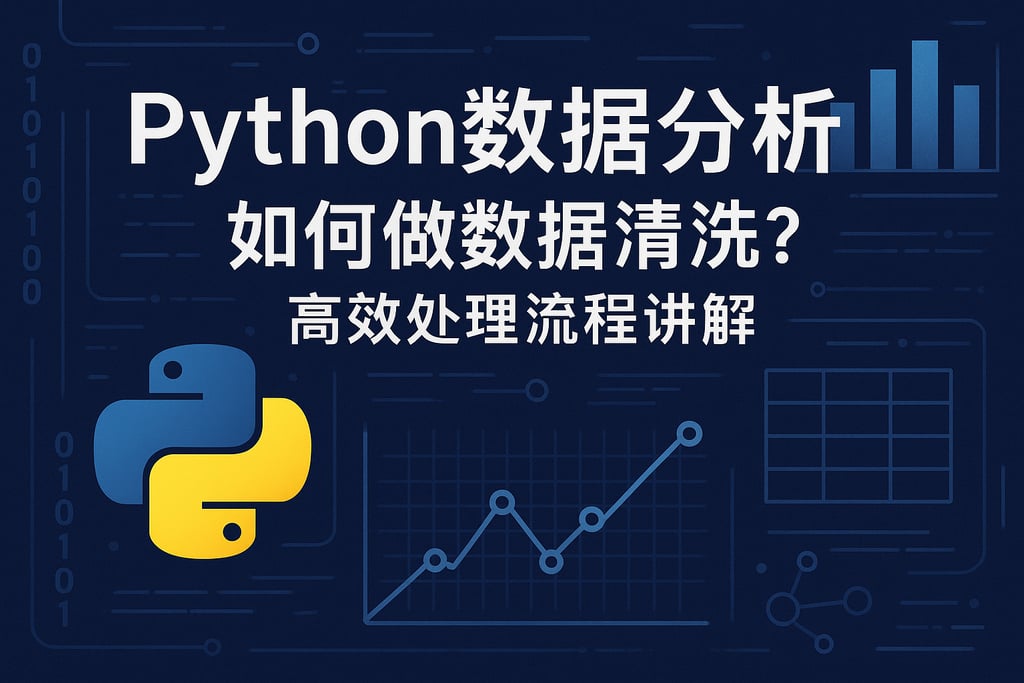 python数据分析如何做数据清洗？高效处理流程讲解