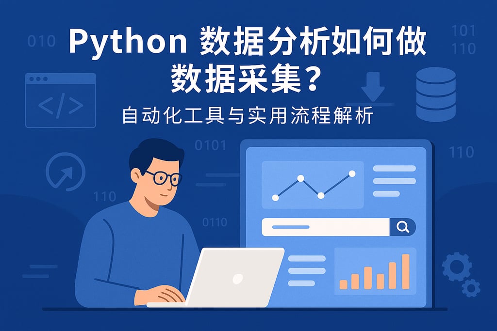 python数据分析如何做数据采集？自动化工具与实用流程解析