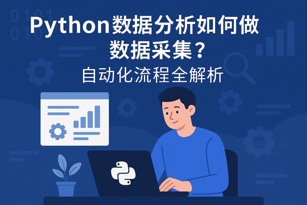 python数据分析如何做数据采集？自动化流程全解析