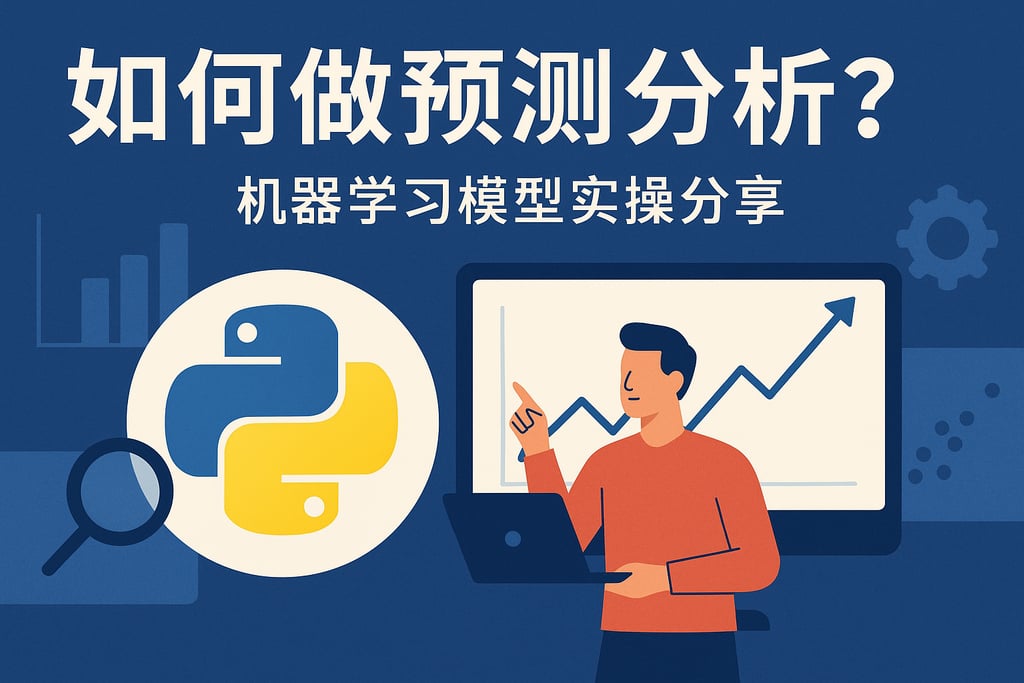 python数据分析如何做预测分析？机器学习模型实操分享