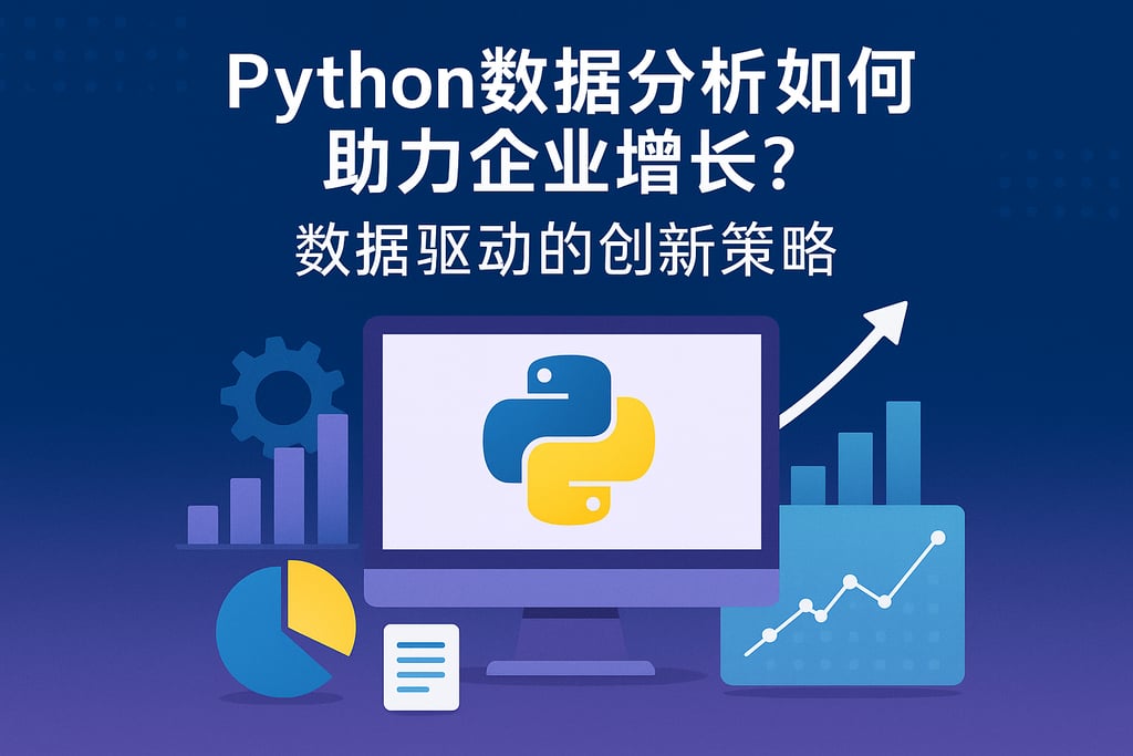python数据分析如何助力企业增长？数据驱动创新策略