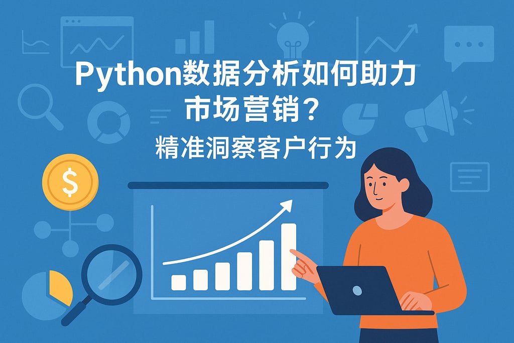 python数据分析如何助力市场营销？精准洞察客户行为