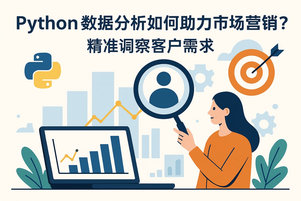 python数据分析如何助力市场营销？精准洞察客户需求