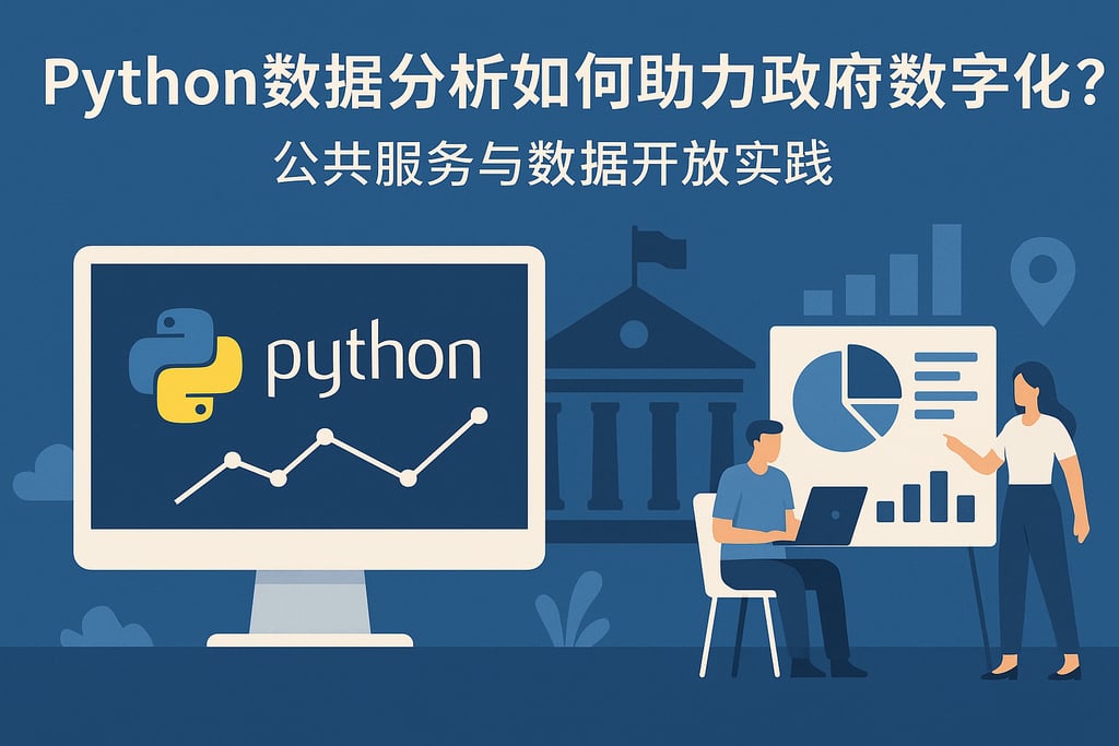 python数据分析如何助力政府数字化？公共服务与数据开放实践