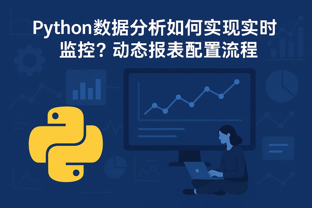 python数据分析如何实现实时监控？动态报表配置流程