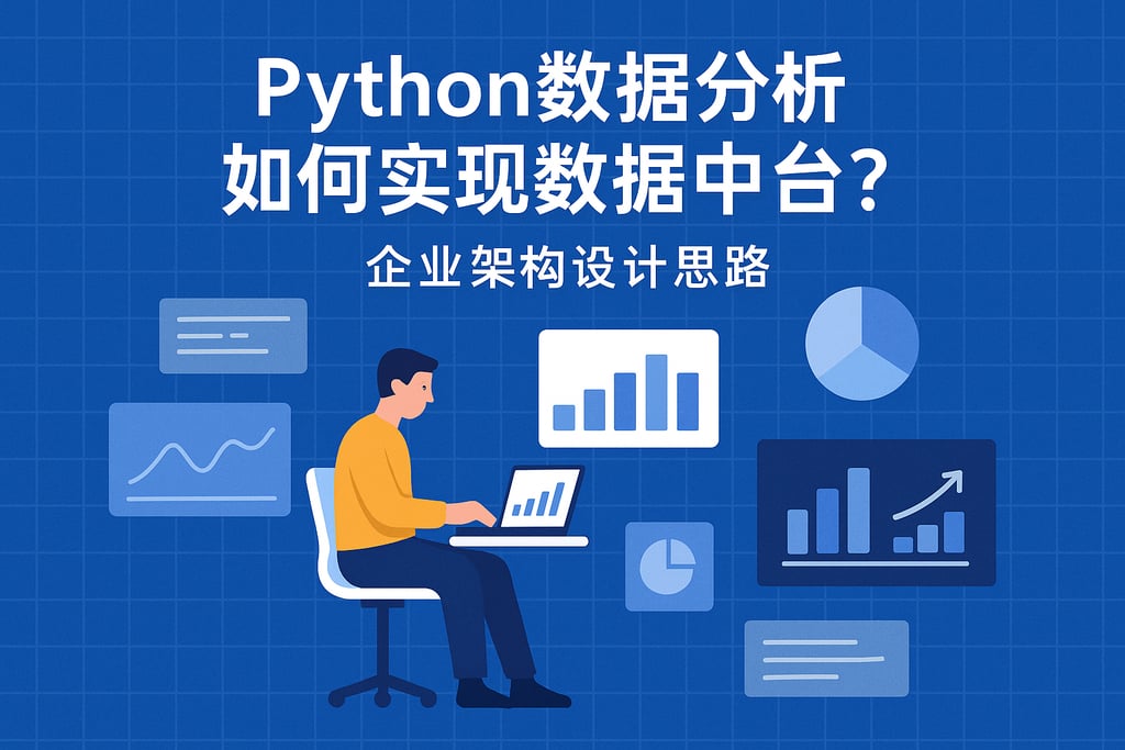 python数据分析如何实现数据中台？企业架构设计思路