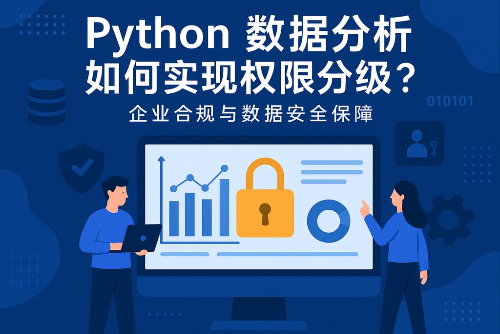 python数据分析如何实现权限分级？企业合规与数据安全保障
