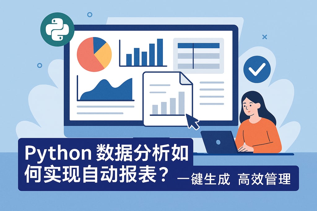 python数据分析如何实现自动报表？一键生成高效管理