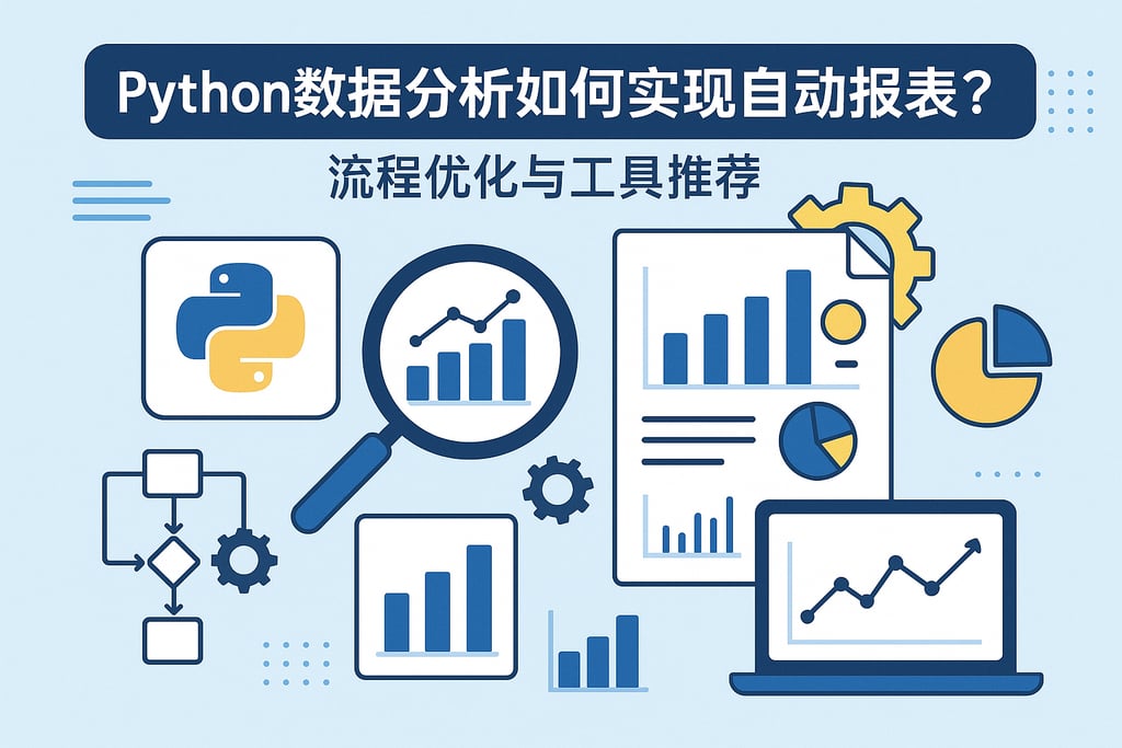 python数据分析如何实现自动报表？流程优化与工具推荐