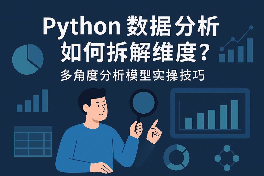 python数据分析如何拆解维度？多角度分析模型实操技巧