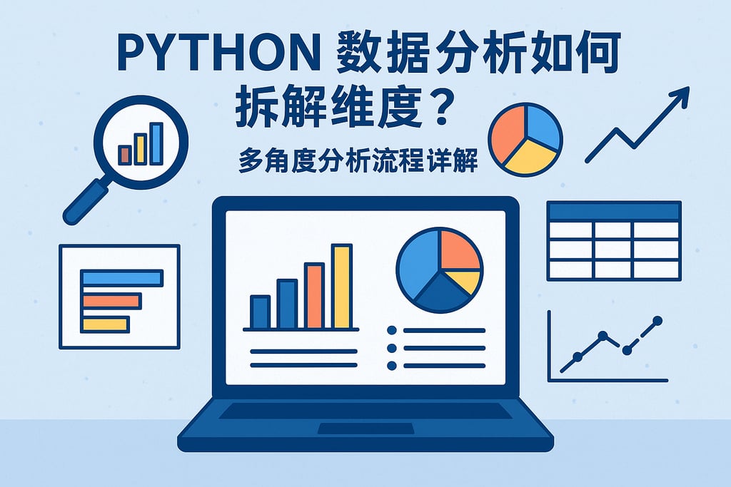 python数据分析如何拆解维度？多角度分析流程详解