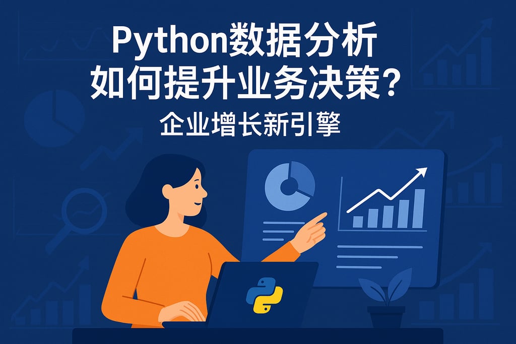 python数据分析如何提升业务决策？企业增长新引擎