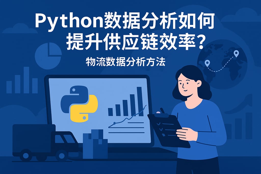 python数据分析如何提升供应链效率？物流数据分析方法