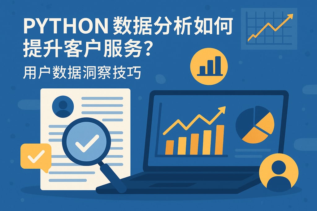 python数据分析如何提升客户服务？用户数据洞察技巧