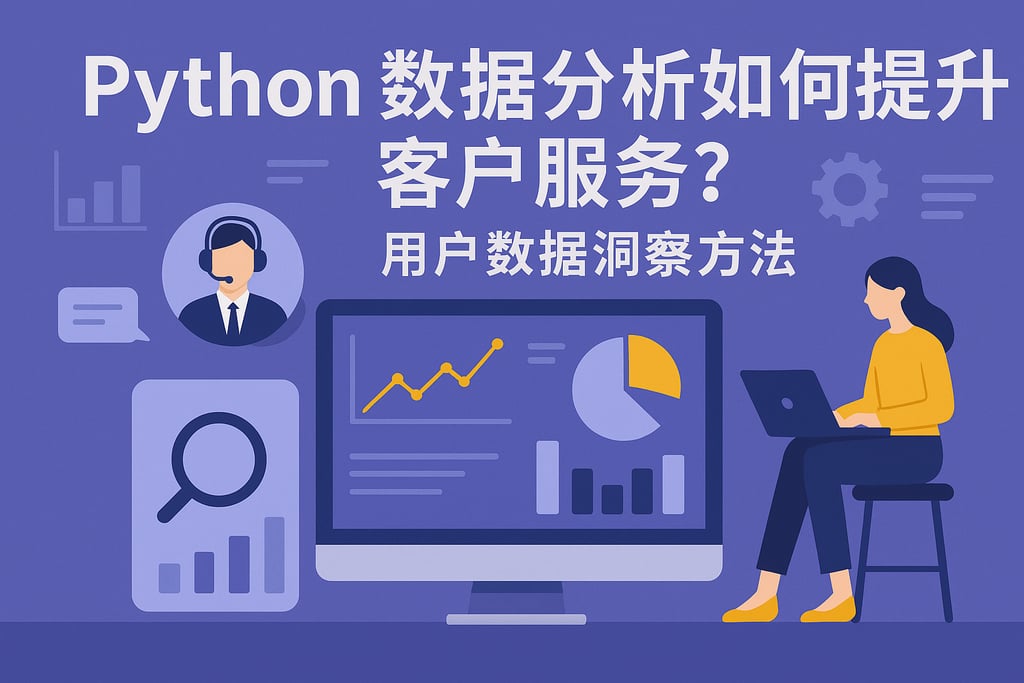 python数据分析如何提升客户服务？用户数据洞察方法