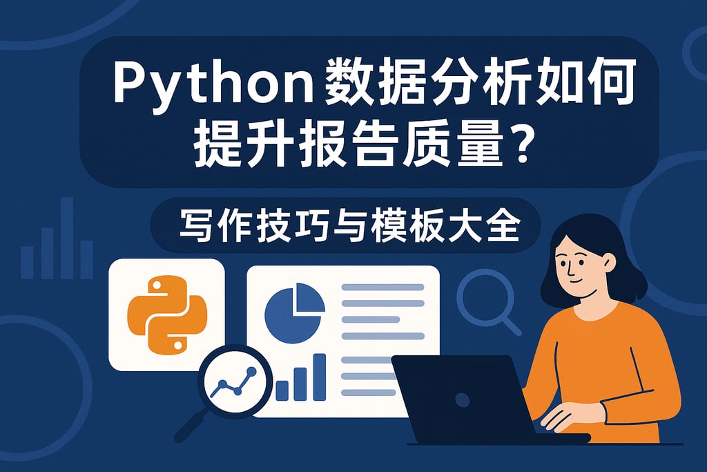python数据分析如何提升报告质量？写作技巧与模板大全