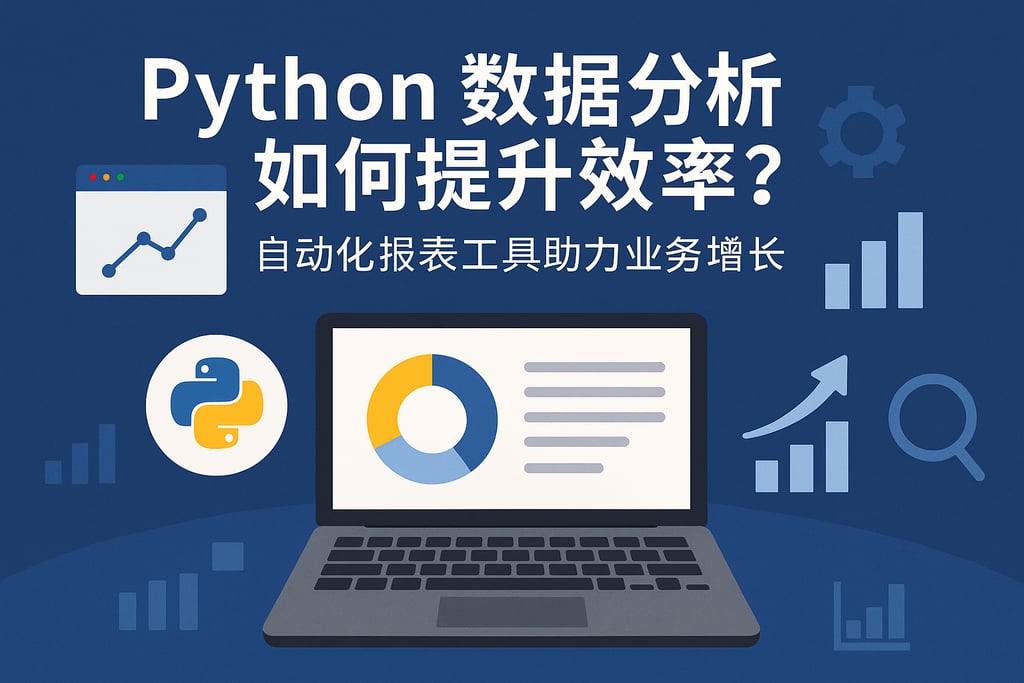 python数据分析如何提升效率？自动化报表工具助力业务增长