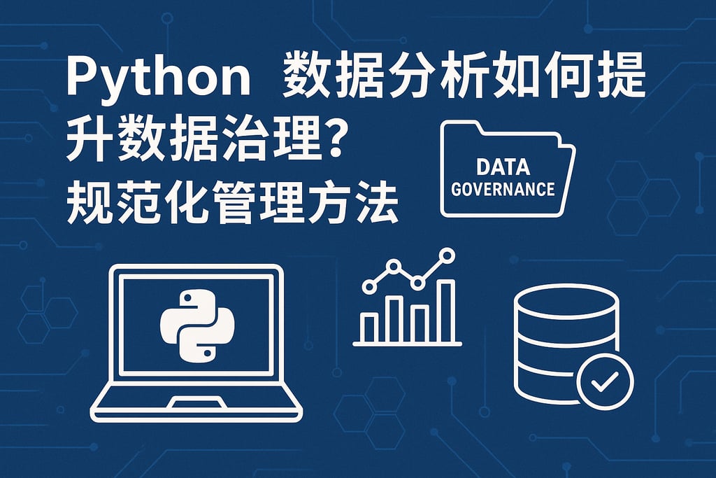 python数据分析如何提升数据治理？规范化管理方法
