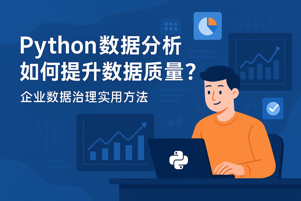 python数据分析如何提升数据质量？企业数据治理实用方法