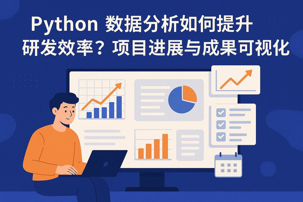 python数据分析如何提升研发效率？项目进展与成果可视化