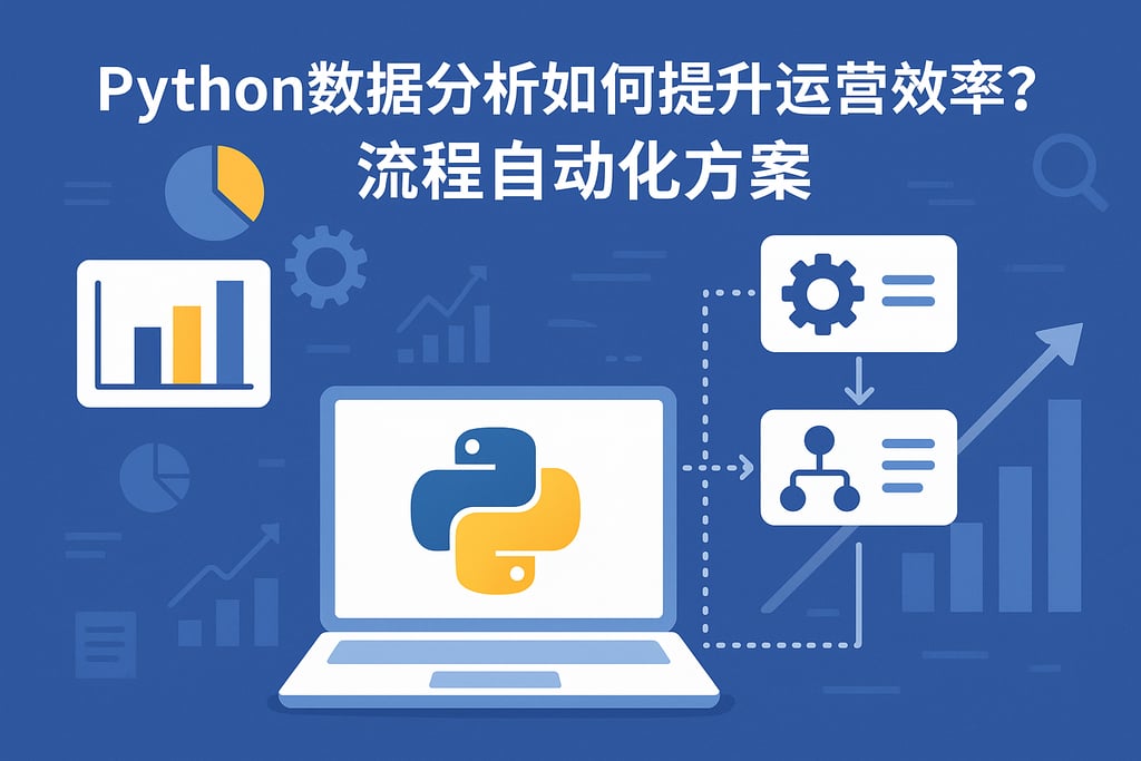python数据分析如何提升运营效率？流程自动化方案