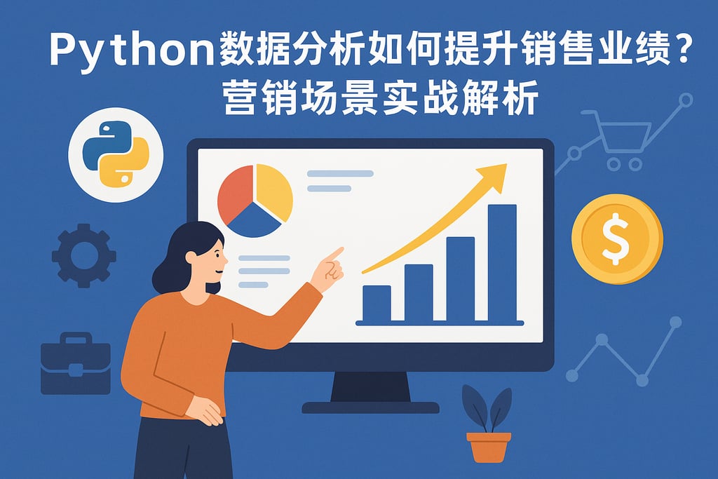 python数据分析如何提升销售业绩？营销场景实战解析