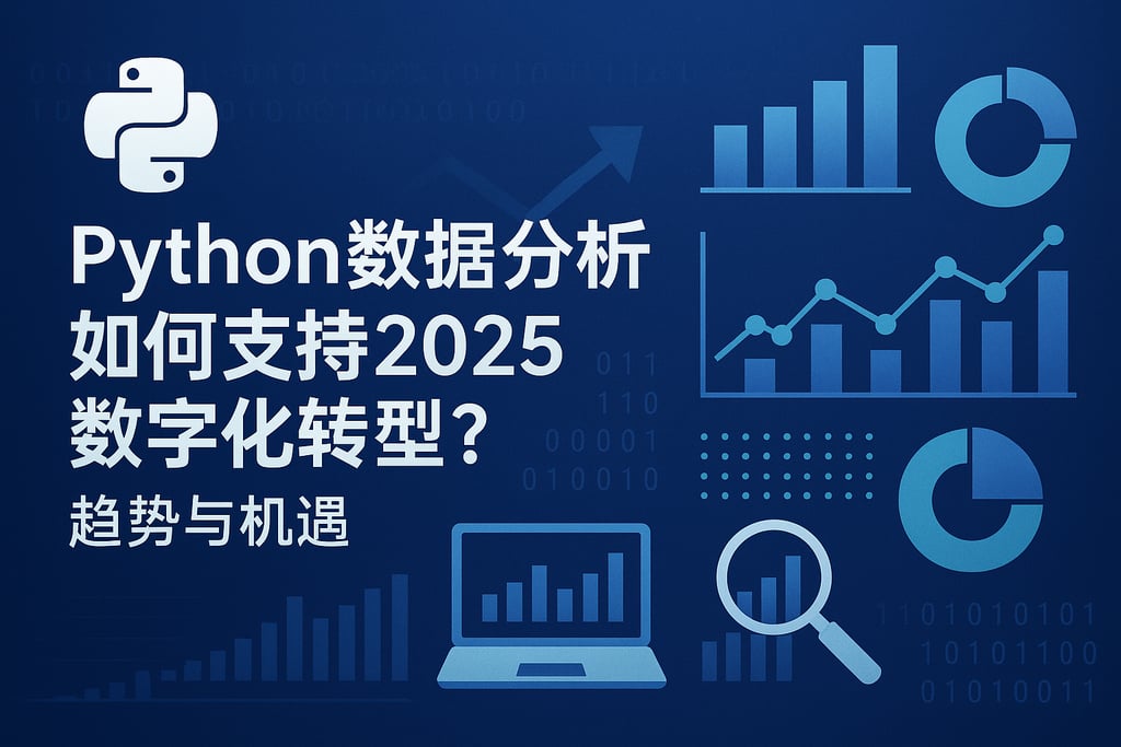 python数据分析如何支持2025数字化转型？趋势与机遇
